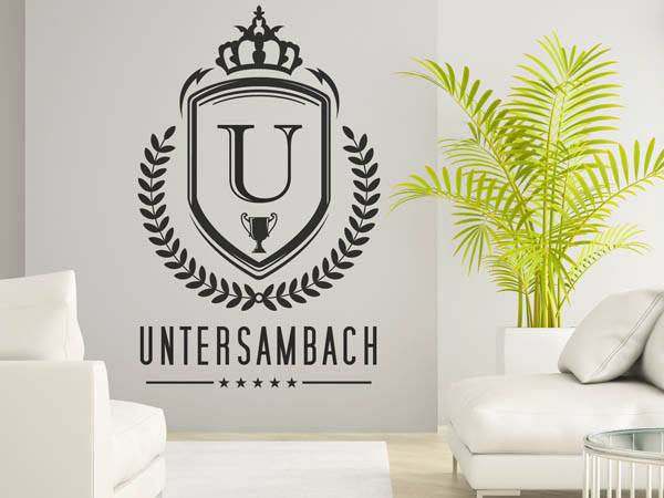 Wandtattoo Untersambach Wappen
