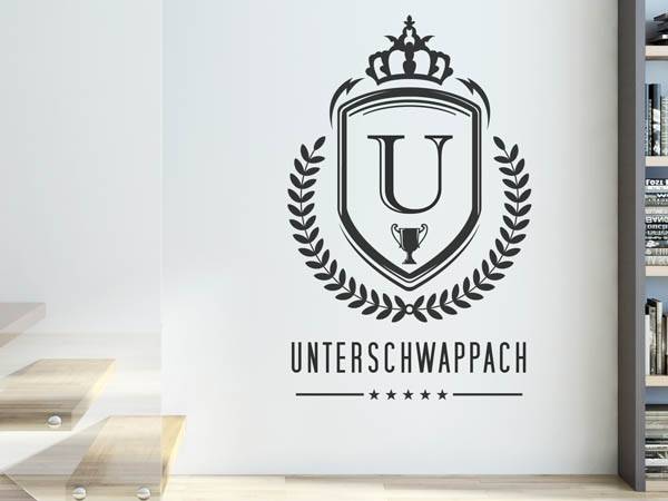 Wandtattoo Unterschwappach Wappen
