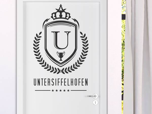 Wandtattoo Untersiffelhofen Wappen