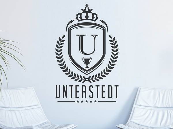 Wandtattoo Unterstedt Wappen