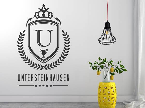Wandtattoo Untersteinhausen Wappen