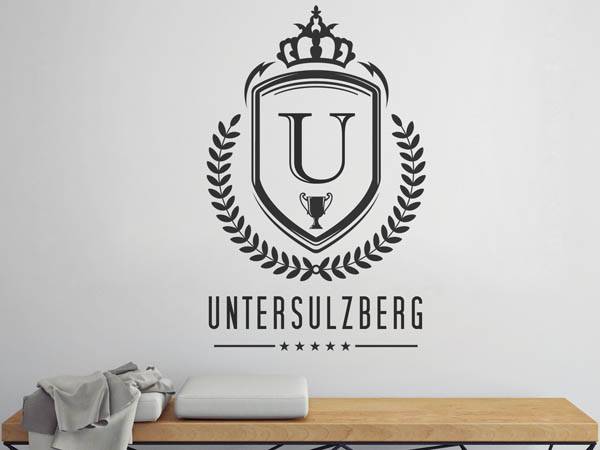 Wandtattoo Untersulzberg Wappen
