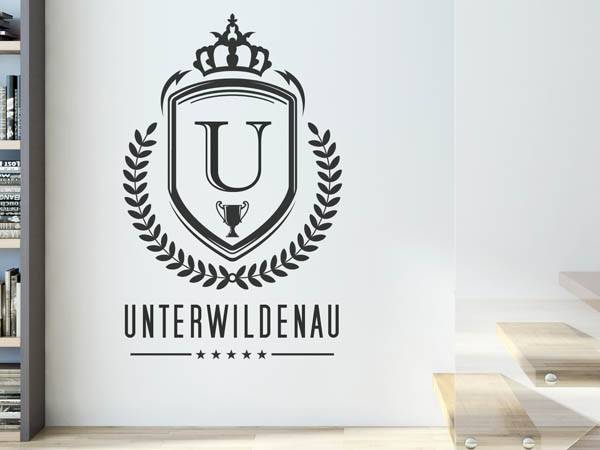 Wandtattoo Unterwildenau Wappen