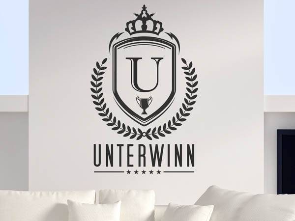 Wandtattoo Unterwinn Wappen