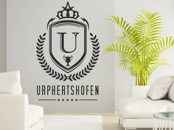 Wandtattoo Urphertshofen Wappen