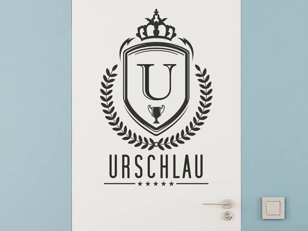Wandtattoo Urschlau Wappen