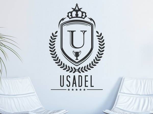 Wandtattoo Usadel Wappen
