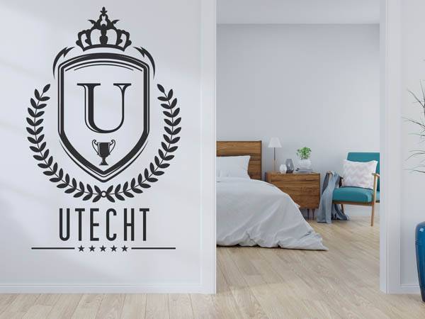 Wandtattoo Utecht Wappen