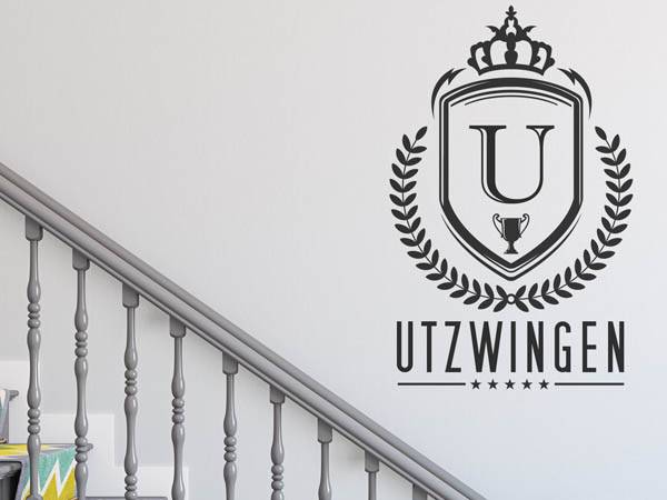 Wandtattoo Utzwingen Wappen