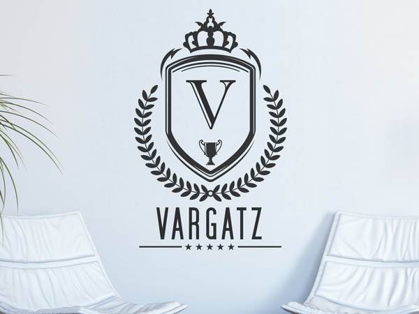 Wandtattoo Vargatz Wappen