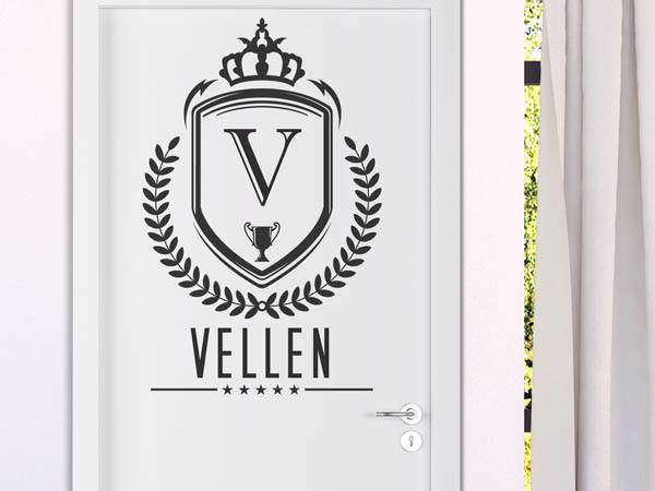 Wandtattoo Vellen Wappen