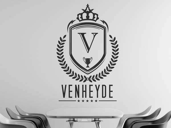 Wandtattoo Venheyde Wappen