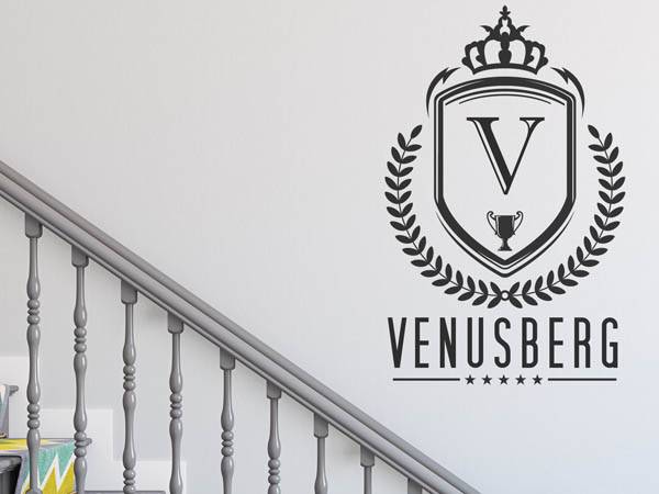 Wandtattoo Venusberg Wappen