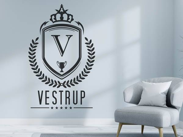 Wandtattoo Vestrup Wappen