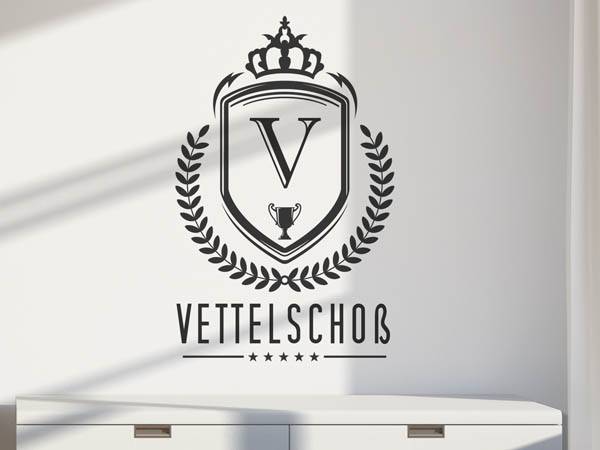 Wandtattoo Vettelschoß Wappen