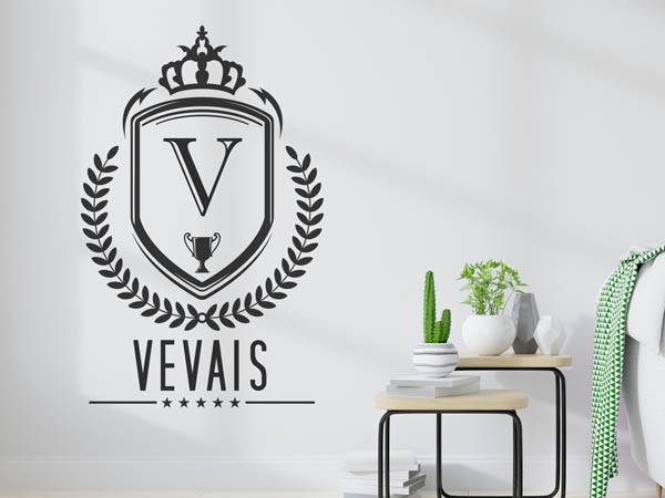 Wandtattoo Vevais Wappen
