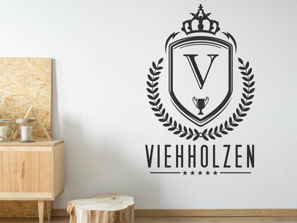 Wandtattoo Viehholzen Wappen