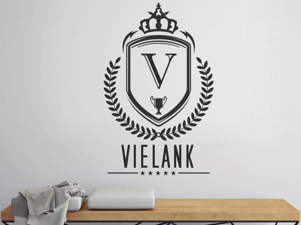 Wandtattoo Vielank Wappen