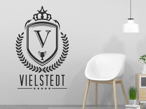 Wandtattoo Vielstedt Wappen
