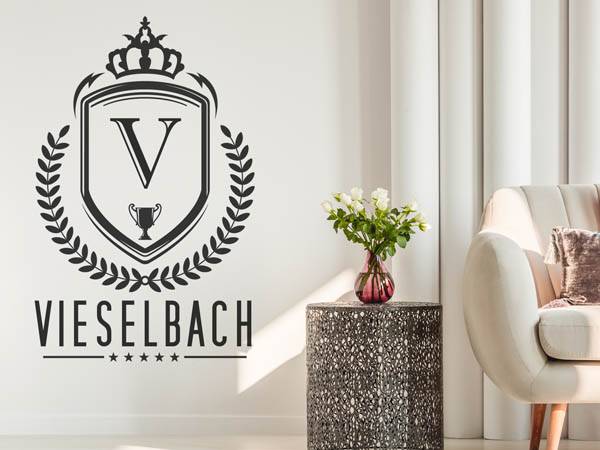 Wandtattoo Vieselbach Wappen