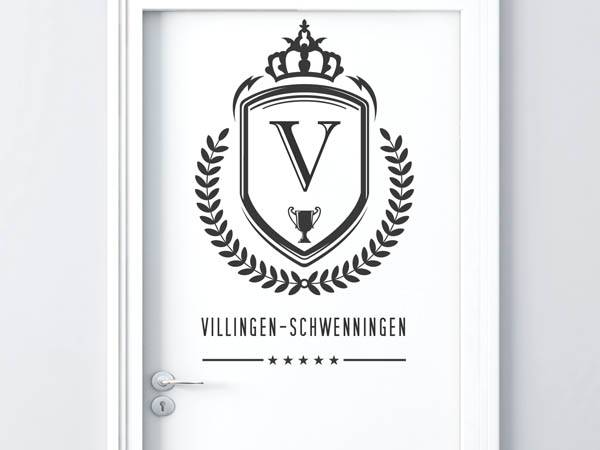 Wandtattoo Villingen-Schwenningen Wappen