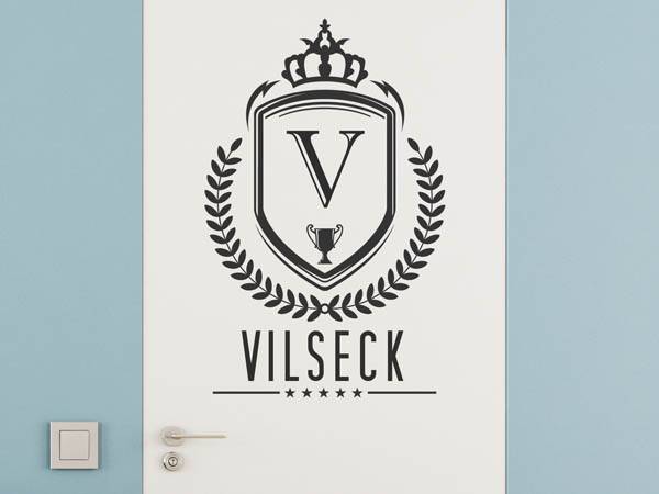 Wandtattoo Vilseck Wappen