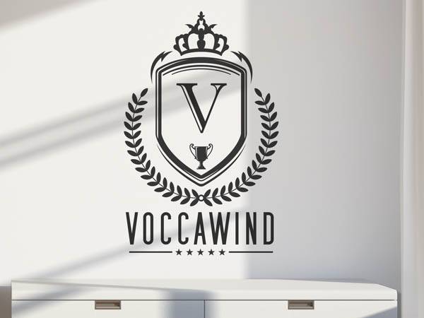 Wandtattoo Voccawind Wappen