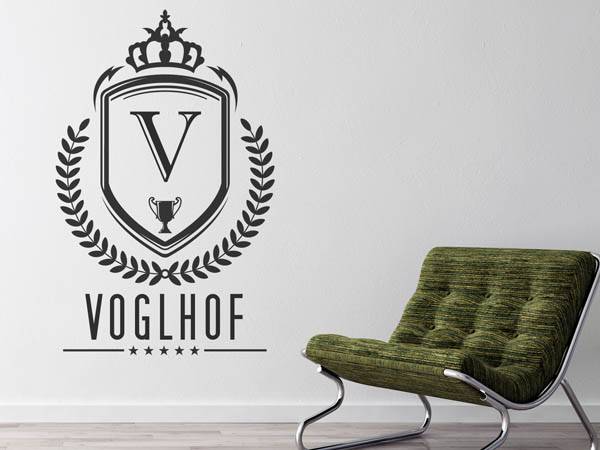 Wandtattoo Voglhof Wappen