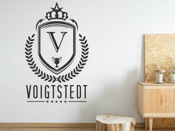 Wandtattoo Voigtstedt Wappen