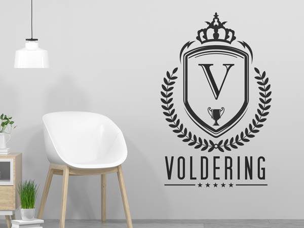 Wandtattoo Voldering Wappen