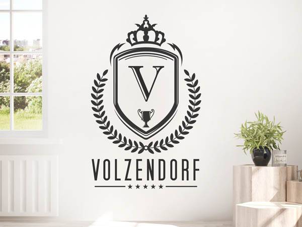 Wandtattoo Volzendorf Wappen