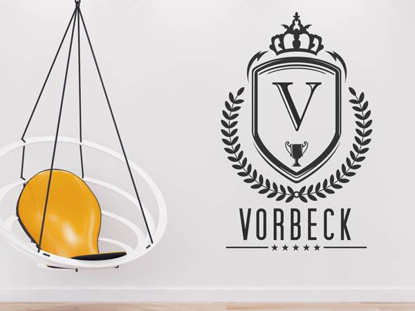 Wandtattoo Vorbeck Wappen