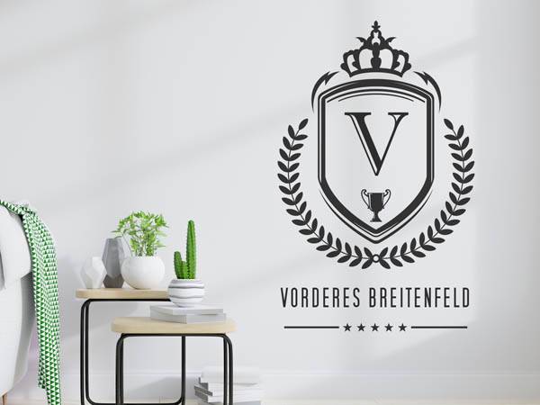 Wandtattoo Vorderes Breitenfeld Wappen