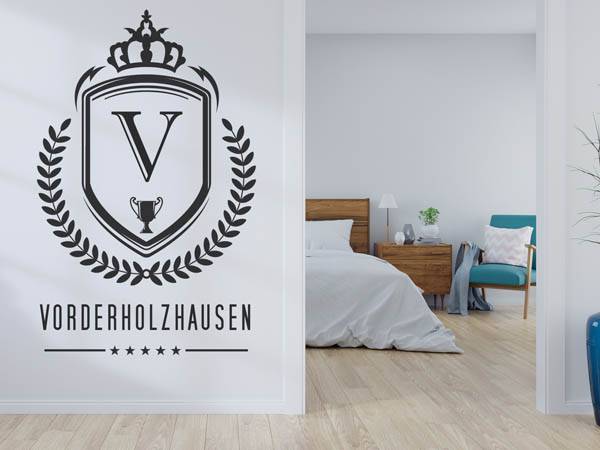 Wandtattoo Vorderholzhausen Wappen