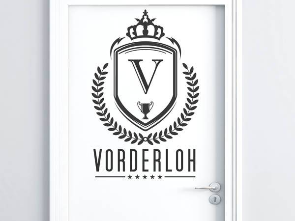 Wandtattoo Vorderloh Wappen
