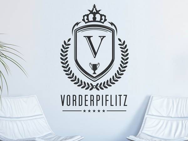 Wandtattoo Vorderpiflitz Wappen