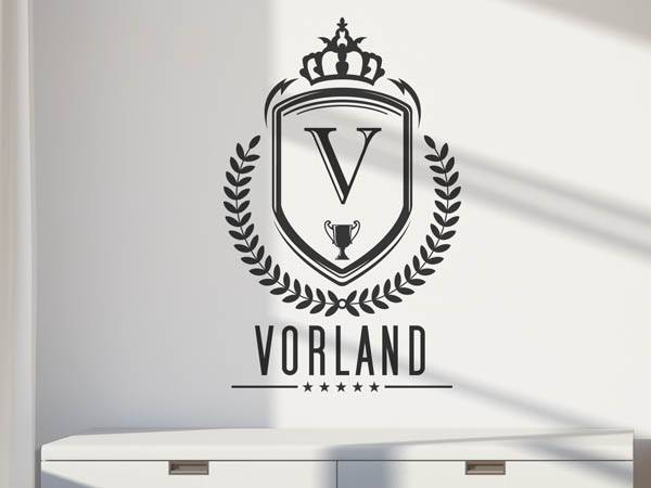 Wandtattoo Vorland Wappen
