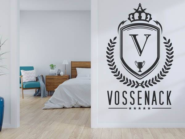 Wandtattoo Vossenack Wappen