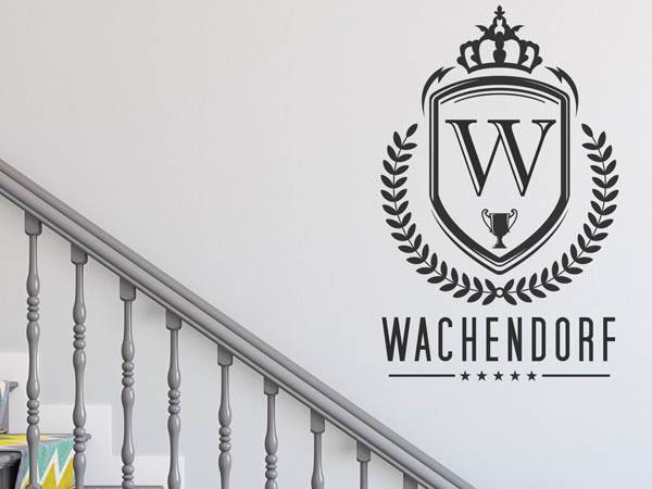 Wandtattoo Wachendorf Wappen