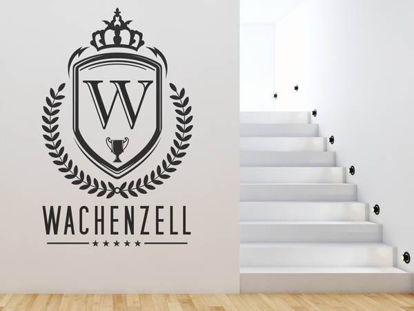 Wandtattoo Wachenzell Wappen