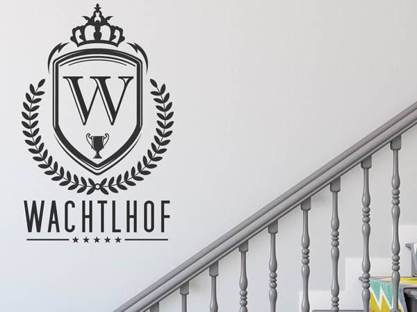 Wandtattoo Wachtlhof Wappen
