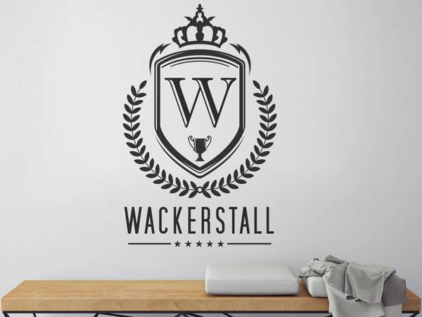 Wandtattoo Wackerstall Wappen