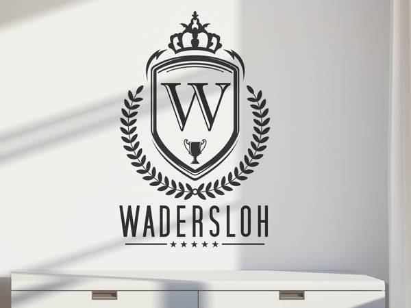 Wandtattoo Wadersloh Wappen