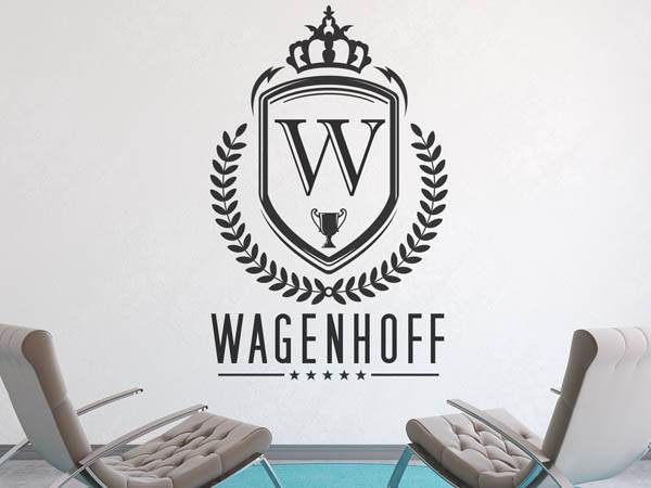Wandtattoo Wagenhoff Wappen