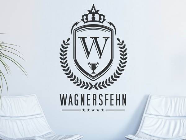 Wandtattoo Wagnersfehn Wappen