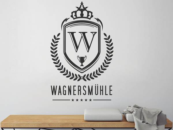 Wandtattoo Wagnersmühle Wappen