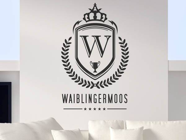 Wandtattoo Waiblingermoos Wappen