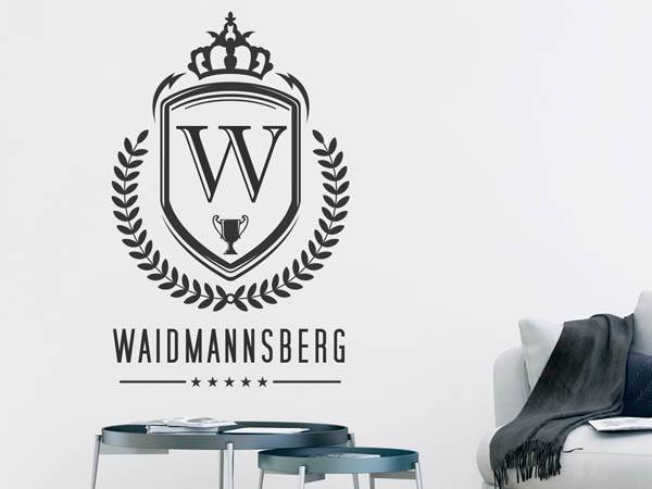 Wandtattoo Waidmannsberg Wappen
