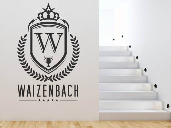 Wandtattoo Waizenbach Wappen