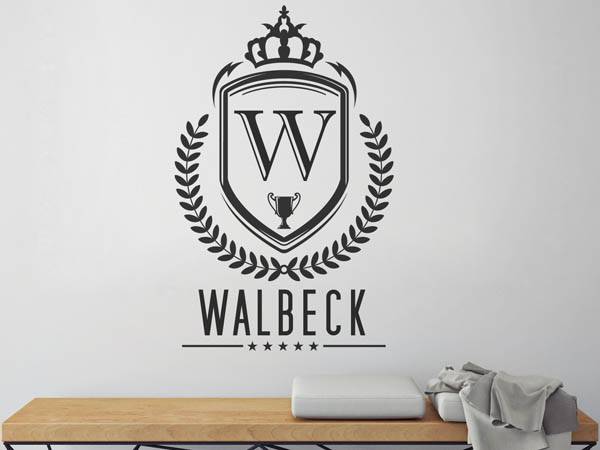 Wandtattoo Walbeck Wappen